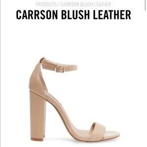 Steve Madden Carrson Simple Heels (Blush/Nude)